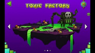 Hoàn thành 5 mằn trong Toxic Factory(Geometry Dash World).