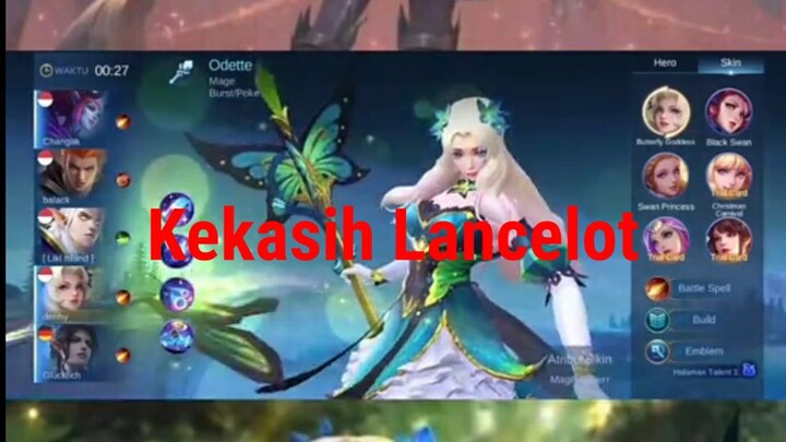 Odette Kekasih Lancelot - Mobile legend indonesia