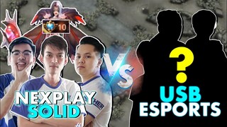 NEXPLAY SOLID KALABAN TOP MYTHIC GLORY SQUAD, USB ESPORTS (BETTER THAN EXE?) ~ Mobile Legends