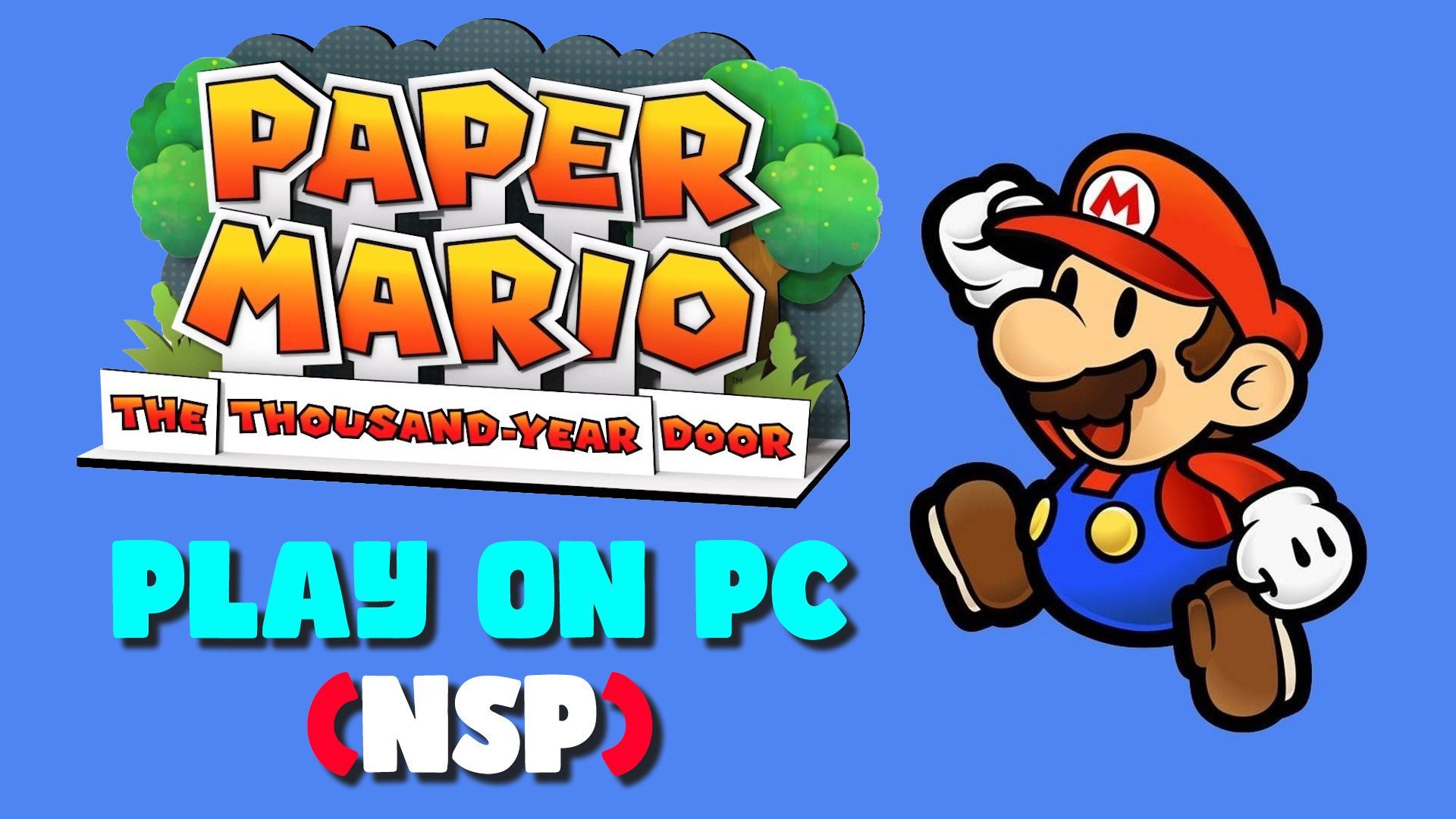 Play Paper Mario The Thousand-Year Door on PC (Switch Version