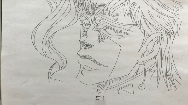 246 pages of manuscripts, JOJO's Bizarre Adventure Kakyoin eating cherries
