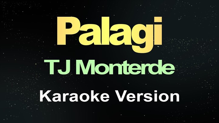 Palagi (Karaoke)