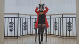 【Dance】Black & Red Costume | Park Ji Yeon - NEVER EVER