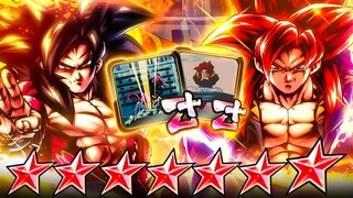 (Dragon Ball Legends) NEW AND IMPROVED SSJ4 GOKU & GOGETA TEAM! HOW ANNIVERSARY SHOULD HAVE BEEN!
