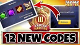 12 NEW Limited CODES | Tap tap Heroes 2022