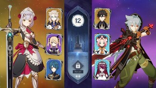 Noelle C6 & Razor C4 - Spiral Abyss Floor 12 - Genshin Impact 2.6