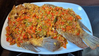 IKAN GURAME DIMASAK SEPERTI INI ENAK COCOK BUAT BERBUKA PUASA