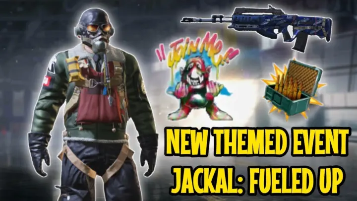 SEASON 6 NEW THEMED EVENT "JACKAL: FUELED UP" ALL FREE REWARDS | COD MOBILE