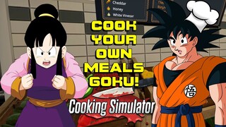 Chi-Chi Makes Goku Cook | Cooking Simulator VR Ft. Chi-Chi Smash