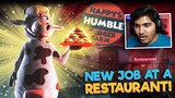 I STARTED WORKING AT A FAST-FOOD RESTAURANT! - HAPPY'S HUMBLE BURGER FARM #1