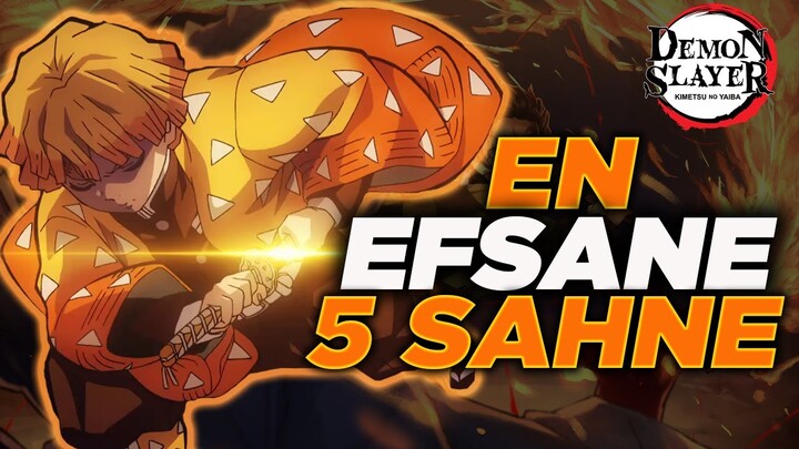 Demon Slayer En Efsane 5 Sahne - Kimetsu no Yaiba Anime Türkçe Altyazı