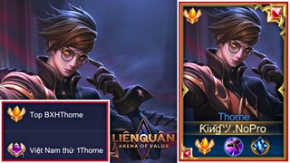 Cùng Chiêm Ngưỡng Kĩ Năng Đỉnh Cao Của Top 1 Thorne Việt Nam Mùa 20 | Liên Quân Mobile