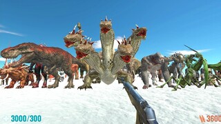 All Units Hunting Me in Icelands. Animal Revolt Battle Simulator