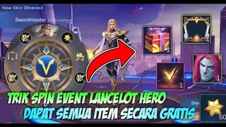 TRIK CARA DAPATKAN SKIN, EFEK RECALL, DLL GRATIS DI EVENT LANCELOT HERO | MOBILELEGENDS BANG BANG