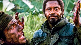 Black Downey Jr. First Day on "Tropic Thunder" Set