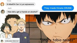 haikyuu texts - KagEyAmA's drUnK TangErinE