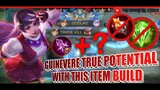 GUINEVERE TRUE POTENTIAL WITH THIS BUILD | TUTORIAL + TIPS AND TRICKS | EPIC SKIN GIVE AWAY | MLBB