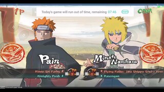 Pain Vs Minato namikaze 🔥🔥😎 si cepat kilat dari desa Konoha 🥶