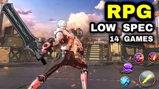 Top 14 LOW SPEC RPG Games for Android iOS | Games RPG with HIGH GRAPHIC for LOW END Android iOS