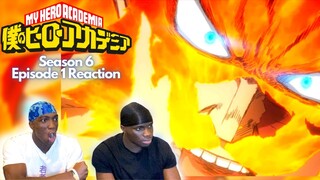 THE WAR ARC BEGINS!! My Hero Academia Season 6 Episode 1 REACTION!!