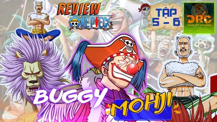 Review ONE PIECE ☠️ Tập 5-6 ĐỤNG ĐỘ BĂNG HẢI TẶC CỦA TÊN HỀ MŨI ĐỎ BÁ ĐẠO | Tóm Tắt ĐẢO HẢI TẶC