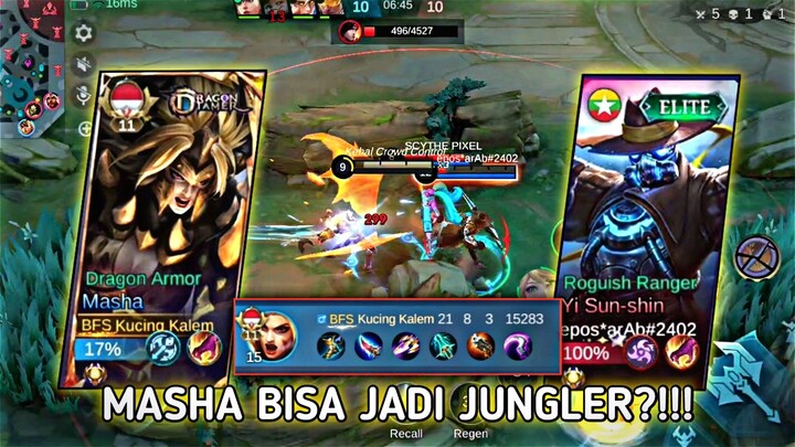 MASHA JUNGLER VS YSS JUNGLER || ENDINGNYA BIKIN EMOSI!!!