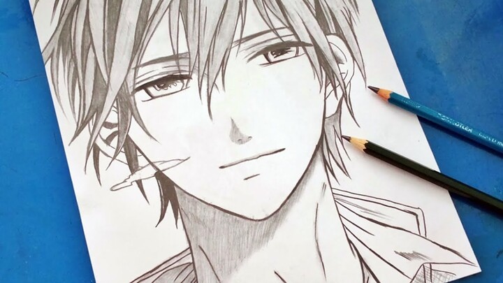 How to Draw Anime - Male manga Character