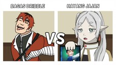 BAGAS DRIBBLE VS HAYANG JAJAN (FRIEREN MEME BATTLE)