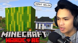 Dahil Sa Giant BLOCK Nasira Minecraft Ko... Hardcore Minecraft Tagalog #10