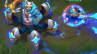 Star Guardian Urgot: It's really out! Rainbow shield, dreamy special effects, a must-have for tough 
