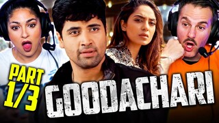 GOODACHARI Movie Reaction Part 1/3! | Adivi Sesh | Sobhita Dhulipala | Jagapathi Babu