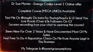 Dr Sue Morter Course Energy Codes Level 2 Online offer download