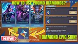 HOW TO USE PROMO DIAMONDS 2024? CLAIM MORE PROMO DIAMONDS! ALLSTAR EVENT MLBB
