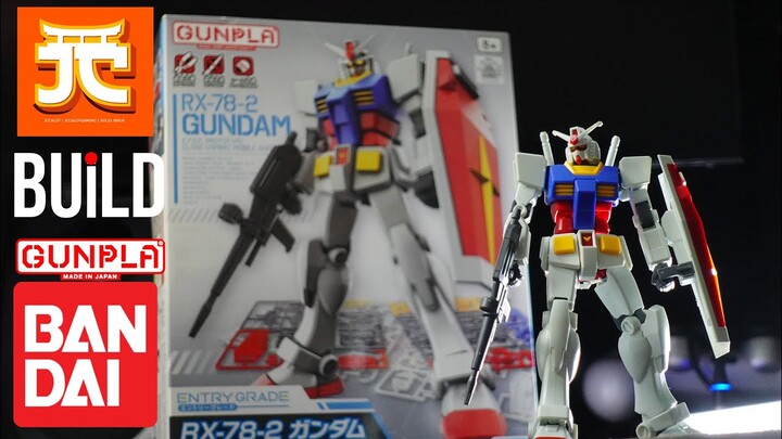 GUNDAM RX-78-2 Entry Grade BUILD - ASMR - jccaloy