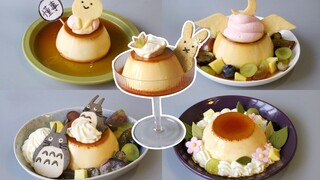 5 super cute caramel pudding