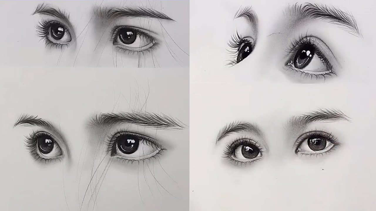 Tổng hợp hơn 397 vẽ mắt anime bằng bút chì tuyệt vời nhất ...