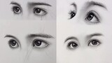 Kĩ thuật vẽ mắt chân thực| Đỉnh cao vẽ tranh của họa sĩ Tik Tok| Tranh 3D