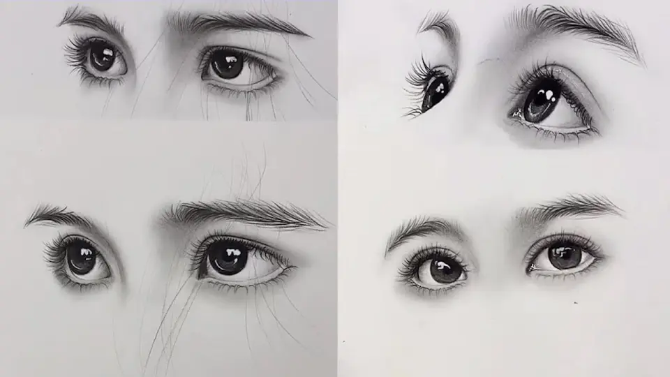 Cách Vẽ Con Mắt đơn giản bằng bút chì  How To Draw a simple eye with  pencil  Kim Chi Art  Draw  YouTube