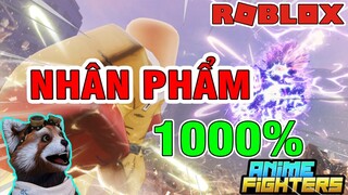 Sử Dụng Nhân Phẩm 1000% May Mắn Để Quay Fighter Trong UPDATE 9 Anime Fighters Simulator Và Cái Kết