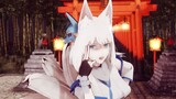 [MMD·3D] Azur Lane-IJN Kagas dancing as a nine-tailed fox