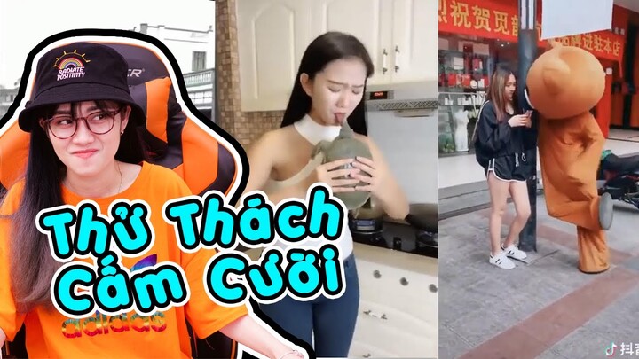 Dương Cô Nương "Thử Thách Cấm Cười Trào" Lưu Tik Tok Triệu View - DCN Reaction