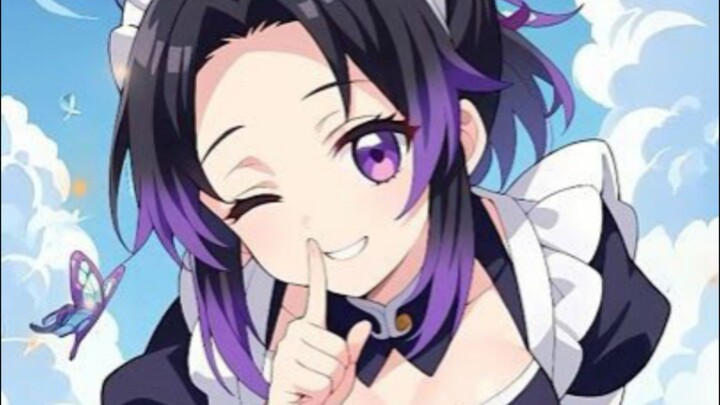 MOMEN SHINOBU JADI MAID