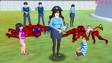 Yuta Mio Kaget Zombie Lava Gigit Polisi Takagi Meninggoy | Sakura Sedih - Sakura School Simulator