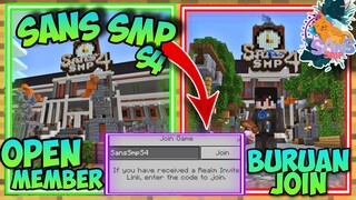 Realms Sans SMP S4 DI MCPE || Buruan join sebelum penuh!!! || open member realms mcpe 1.17 ||