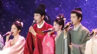 Bailu Zhang Linghe "Sau" + tất cả các thành viên chia tay bộ phim trực tiếp "Ning'an Like a Dream" m