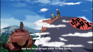 Kashin koji membuat Boruto terkejut dengan katak raksasa dan juga rasengan - darimana asal katak ini