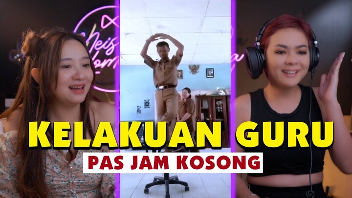 NGAKAK PARAH - KELAKUAN GURU SAAT JAM KOSONG ! Meireaction