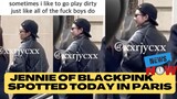 BLACKPINK JENNIE SPOTTED TODAY IN PARIS -Blackpink News