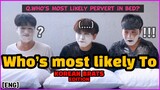 [GAME] Korean Guys Play "Who's Most Likely To" #81 (ENG SUB)