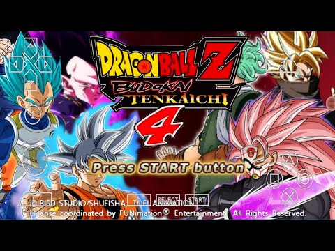 NEW Dragon Ball Super Budokai Tenkaichi 4 PPSSPP DBZ TTT MOD BETA